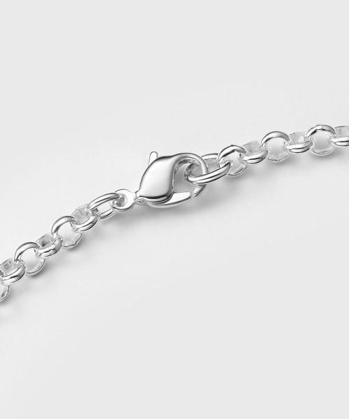 4℃ HOMME+（ヨンドシーオムプラス）の「シルバー チェーン ネックレス（ネックレス・メンズ・シルバー・FREE）」の3枚目の写真