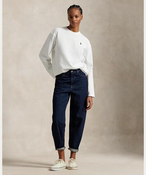 コットン ジャージー ロングスリーブ Tシャツ（Tシャツ/カットソー