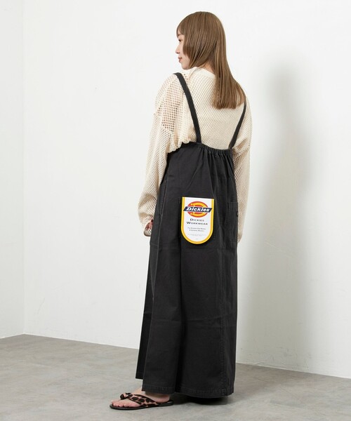【2024SS】Dickies*Spick ジャンパースカート 36 セール】【WEB限定】Dickies（ディッキーズ）別注サイドジップ