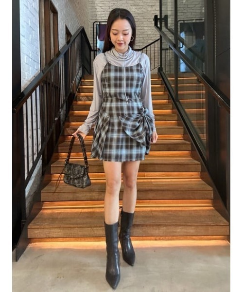 LAGUA GEM（ラグアジェム）の「LOOSEY TURTLE トップス（Tシャツ/カットソー・レディース・ホワイト/グレー/ピンク・FREE）」の19枚目の写真