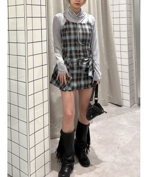 LAGUA GEM（ラグアジェム）の「LOOSEY TURTLE トップス（Tシャツ/カットソー・レディース・ホワイト/グレー/ピンク・FREE）」の20枚目の写真