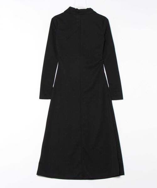 urge:(アージコロン )の「【URGE:】襟付き 長袖 ロング丈 タイト ワンピース(ワンピース・レディース・ブラック・X-LARGE/SMALL/MEDIUM/LARGE)」の5枚目の写真