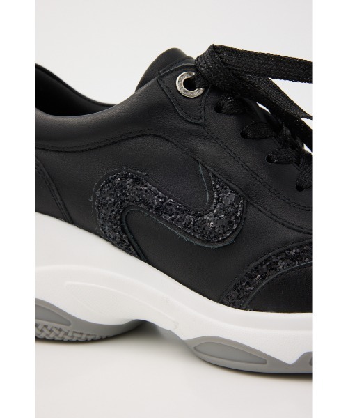 STACCATO（スタッカート）の「ジョイハイヒールスリッポン（スニーカー・レディース・ブラック/ホワイト・24.5cm/24cm/23.5cm/23cm/22.5cm）」の10枚目の写真