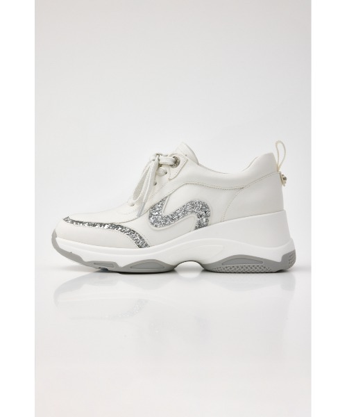 STACCATO（スタッカート）の「ジョイハイヒールスリッポン（スニーカー・レディース・ブラック/ホワイト・24.5cm/24cm/23.5cm/23cm/22.5cm）」の14枚目の写真