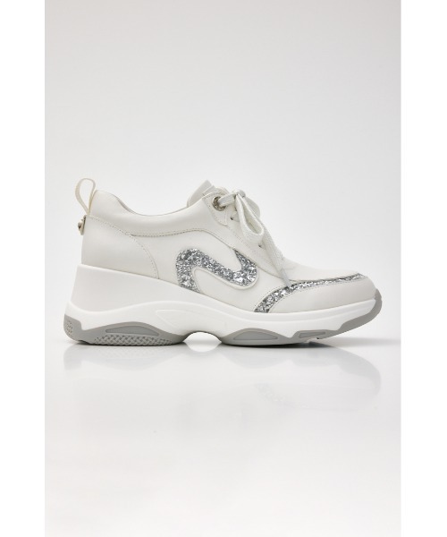 STACCATO（スタッカート）の「ジョイハイヒールスリッポン（スニーカー・レディース・ブラック/ホワイト・24.5cm/24cm/23.5cm/23cm/22.5cm）」の16枚目の写真