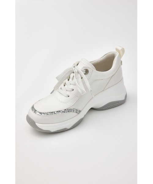 STACCATO（スタッカート）の「ジョイハイヒールスリッポン（スニーカー・レディース・ブラック/ホワイト・24.5cm/24cm/23.5cm/23cm/22.5cm）」の20枚目の写真