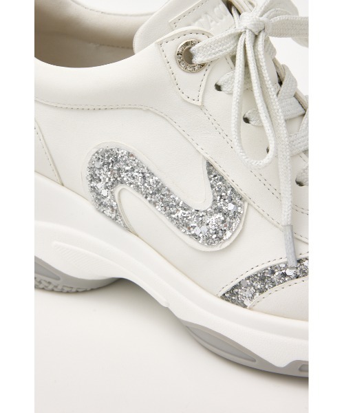 STACCATO（スタッカート）の「ジョイハイヒールスリッポン（スニーカー・レディース・ブラック/ホワイト・24.5cm/24cm/23.5cm/23cm/22.5cm）」の21枚目の写真