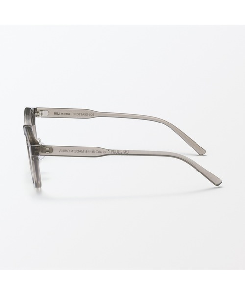 無印良品（ムジルシリョウヒン）の「ブルーライト対応　ボストン型　サングラス（サングラス・レディース・グレー/ブラック/ブラウン系/ブラウン・FREE）」の11枚目の写真