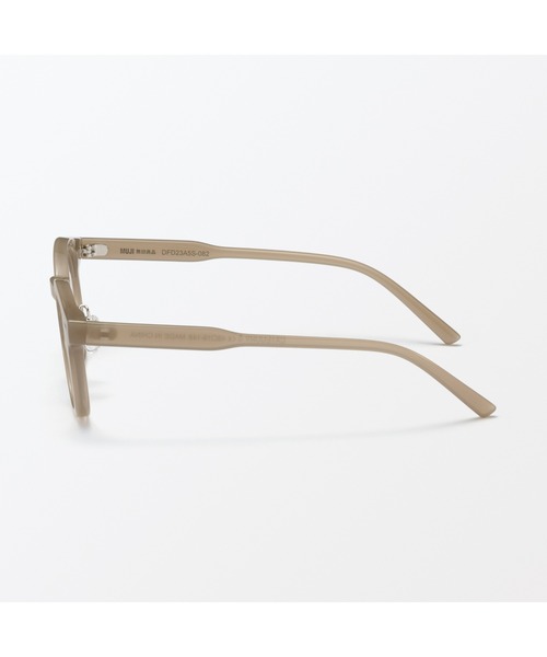 無印良品（ムジルシリョウヒン）の「ブルーライト対応　ボストン型　サングラス（サングラス・レディース・グレー/ブラック/ブラウン系/ブラウン・FREE）」の21枚目の写真