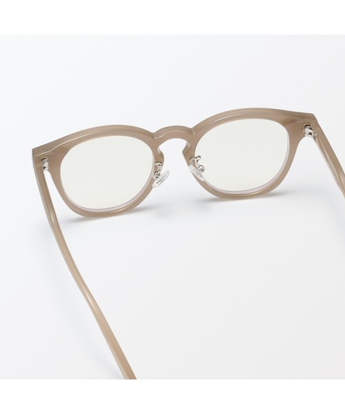 無印良品（ムジルシリョウヒン）の「ブルーライト対応　ボストン型　サングラス（サングラス・レディース・グレー/ブラック/ブラウン系/ブラウン・FREE）」の22枚目の写真