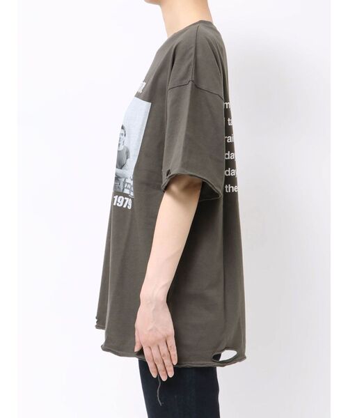 jouetie（ジュエティ）の「【KevinCummins×jouetie】BIGフォトTシャツ（Tシャツ/カットソー・レディース・ブラック/ピンク/オフホワイト・MEDIUM）」の14枚目の写真