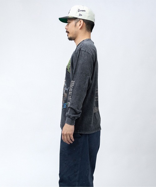 EXAMPLE（エグザンプル）の「EXAMPLE ”WORK OF FICTION” MAMA GNOME L/S TEE（Tシャツ/カットソー・メンズ・ブラック系その他・XXL/XL/L/M）」の18枚目の写真