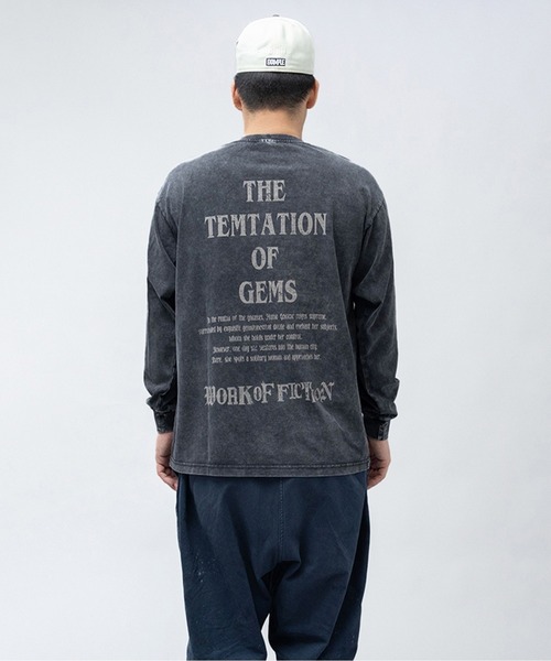 EXAMPLE（エグザンプル）の「EXAMPLE ”WORK OF FICTION” MAMA GNOME L/S TEE（Tシャツ/カットソー・メンズ・ブラック系その他・XXL/XL/L/M）」の17枚目の写真