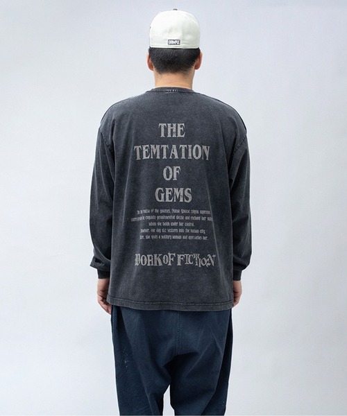 EXAMPLE（エグザンプル）の「EXAMPLE ”WORK OF FICTION” MAMA GNOME L/S TEE（Tシャツ/カットソー・メンズ・ブラック系その他・XXL/XL/L/M）」の11枚目の写真