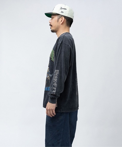 EXAMPLE（エグザンプル）の「EXAMPLE ”WORK OF FICTION” MAMA GNOME L/S TEE（Tシャツ/カットソー・メンズ・ブラック系その他・XXL/XL/L/M）」の9枚目の写真