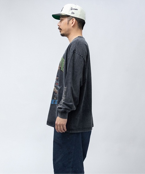 EXAMPLE（エグザンプル）の「EXAMPLE ”WORK OF FICTION” MAMA GNOME L/S TEE（Tシャツ/カットソー・メンズ・ブラック系その他・XXL/XL/L/M）」の2枚目の写真