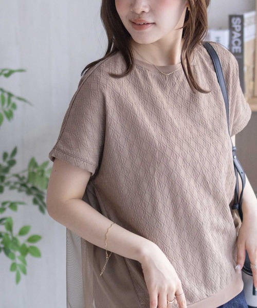 Howdy Marie(ハウディ―マリー)の「Howdy Marie ジャガードチュールプルオーバー(Tシャツ/カットソー・レディース・ブラック/イエロー/ブラウン・M/L)」の9枚目の写真