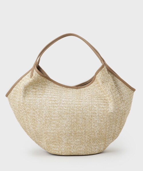 UNTITLED（アンタイトル）の「ナチュラルトート（トートバッグ・レディース・ホワイト系7/キャメル/ブラック系4・99）」の7枚目の写真