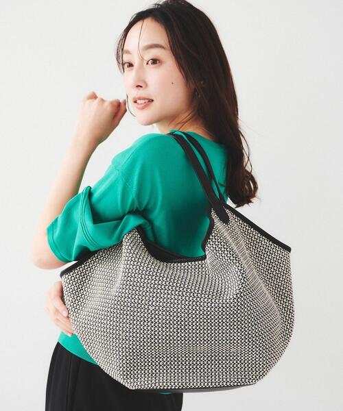 UNTITLED（アンタイトル）の「ナチュラルトート（トートバッグ・レディース・ホワイト系7/キャメル/ブラック系4・99）」の15枚目の写真