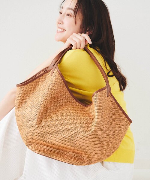 UNTITLED（アンタイトル）の「ナチュラルトート（トートバッグ・レディース・ホワイト系7/キャメル/ブラック系4・99）」の17枚目の写真