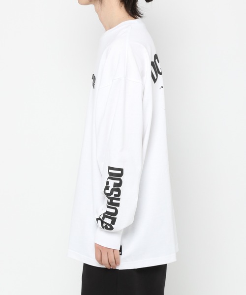 DC（ディーシー）の「【DC】バックプリントオーバーサイズロンT/タイダイ染めロンT（Tシャツ/カットソー・メンズ・その他/ホワイト・LARGE/MEDIUM）」の3枚目の写真