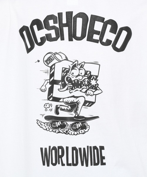 DC（ディーシー）の「【DC】バックプリントオーバーサイズロンT/タイダイ染めロンT（Tシャツ/カットソー・メンズ・その他/ホワイト・LARGE/MEDIUM）」の13枚目の写真