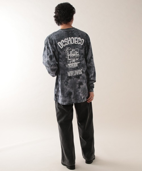 DC（ディーシー）の「【DC】バックプリントオーバーサイズロンT/タイダイ染めロンT（Tシャツ/カットソー・メンズ・その他/ホワイト・LARGE/MEDIUM）」の17枚目の写真