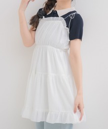 【新色追加】ダブルリボンティアードチュニック