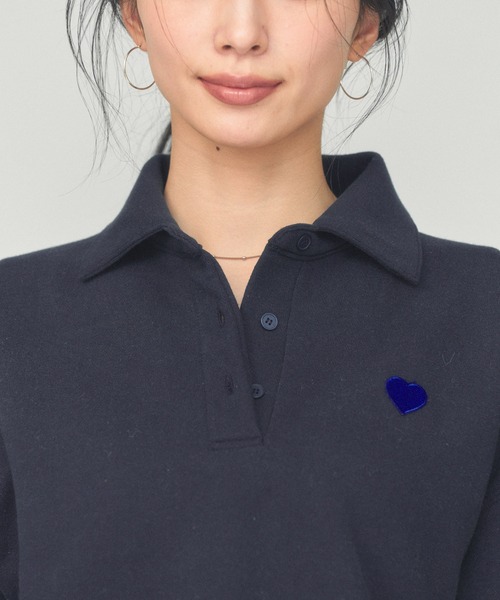 BLUE×PALANG(ブルーパラン)の「RUGBY SWEAT SHIRT(スウェット・レディース・ネイビー/グレー・FREE)」の11枚目の写真