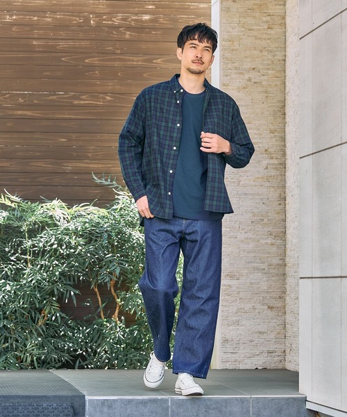 FOUND GOOD（ファウンドグッド）の「TCカノコTシャツ（Tシャツ/カットソー・メンズ・グレー系/ブラック/グレー系1/ネイビー・S/L/M/XL）」の13枚目の写真