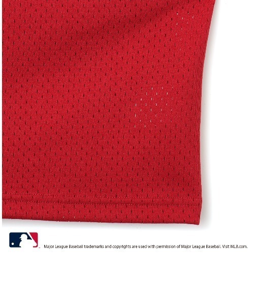 MLB（メジャーリーグベースボール）の「atmos pink MLB Mesh T-shirt / アトモス ピンク エムエルビー メッシュ ティーシャツ【SP】（シャツ/ブラウス・レディース・レッド/ネイビー/ブルー・FREE）」の15枚目の写真
