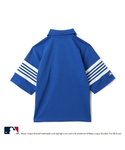 MLB（メジャーリーグベースボール）の「atmos pink MLB Mesh T-shirt / アトモス ピンク エムエルビー メッシュ ティーシャツ【SP】（シャツ/ブラウス・レディース・レッド/ネイビー/ブルー・FREE）」の13枚目の写真