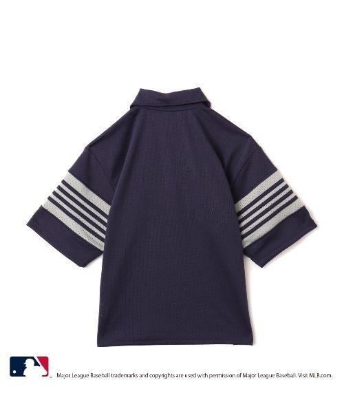 MLB（メジャーリーグベースボール）の「atmos pink MLB Mesh T-shirt / アトモス ピンク エムエルビー メッシュ ティーシャツ【SP】（シャツ/ブラウス・レディース・レッド/ネイビー/ブルー・FREE）」の8枚目の写真