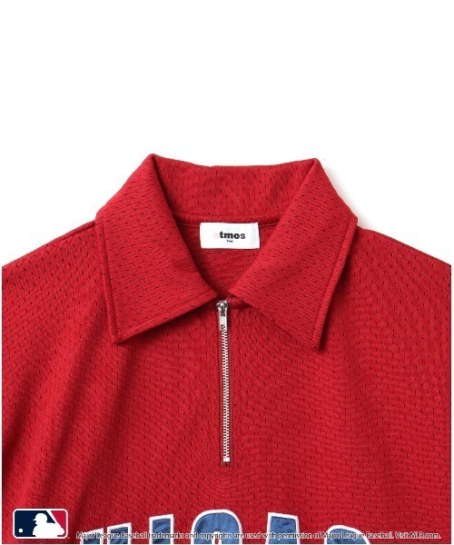 MLB（メジャーリーグベースボール）の「atmos pink MLB Mesh T-shirt / アトモス ピンク エムエルビー メッシュ ティーシャツ【SP】（シャツ/ブラウス・レディース・レッド/ネイビー/ブルー・FREE）」の17枚目の写真