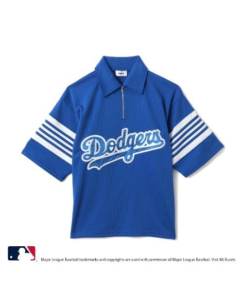MLB（メジャーリーグベースボール）の「atmos pink MLB Mesh T-shirt / アトモス ピンク エムエルビー メッシュ ティーシャツ【SP】（シャツ/ブラウス・レディース・レッド/ネイビー/ブルー・FREE）」の14枚目の写真
