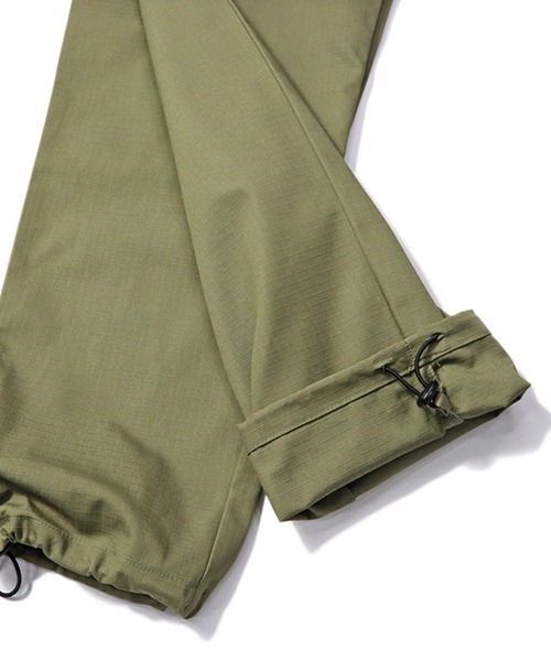 COOKMAN（クックマン）の「Cookman クックマン シェフパンツ イージーパンツ ワイドパンツ Sausage Style Over Ripstop Olive（その他パンツ・メンズ・オリーブ・LARGE/X-LARGE/XX-LARGE）」の6枚目の写真