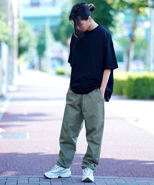 COOKMAN（クックマン）の「Cookman クックマン シェフパンツ イージーパンツ ワイドパンツ Sausage Style Over Ripstop Olive（その他パンツ・メンズ・オリーブ・LARGE/X-LARGE/XX-LARGE）」の16枚目の写真