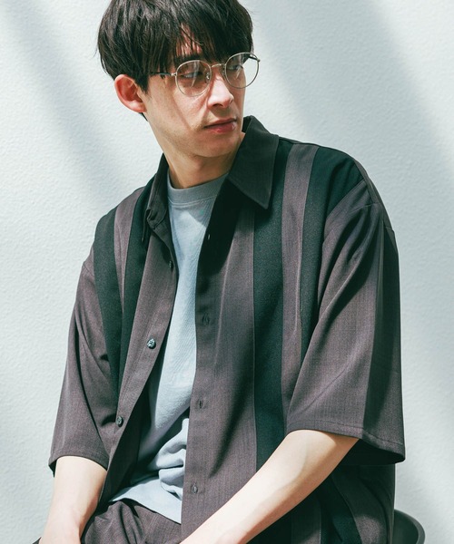 LAKOLE(ラコレ)の「DRY切替シャツ半袖 / 289651(シャツ/ブラウス・メンズ・ブルー/チャコール/ホワイト・X-LARGE/MEDIUM/LARGE/SMALL)」の3枚目の写真