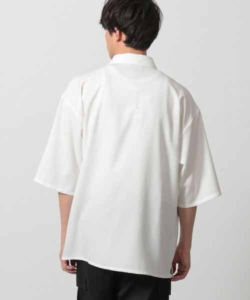 LAKOLE(ラコレ)の「DRY切替シャツ半袖 / 289651(シャツ/ブラウス・メンズ・ブルー/チャコール/ホワイト・X-LARGE/MEDIUM/LARGE/SMALL)」の5枚目の写真