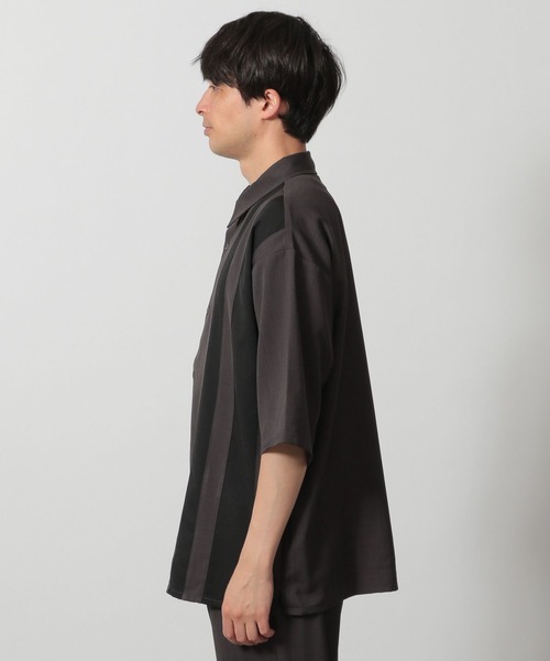 LAKOLE(ラコレ)の「DRY切替シャツ半袖 / 289651(シャツ/ブラウス・メンズ・ブルー/チャコール/ホワイト・X-LARGE/MEDIUM/LARGE/SMALL)」の12枚目の写真