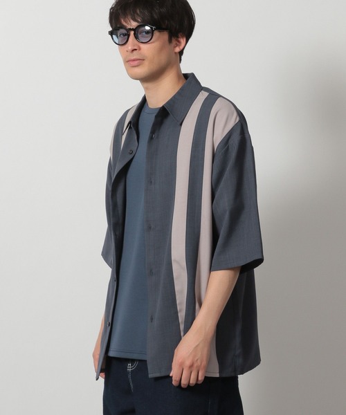 LAKOLE(ラコレ)の「DRY切替シャツ半袖 / 289651(シャツ/ブラウス・メンズ・ブルー/チャコール/ホワイト・X-LARGE/MEDIUM/LARGE/SMALL)」の21枚目の写真