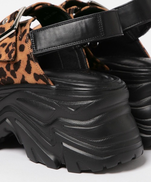 FOREVER 21(フォーエバー トゥエンティーワン)の「【2025SS】アソートベルトスポサン(サンダル・レディース・レオパード/ブラック・LARGE/MEDIUM)」の10枚目の写真