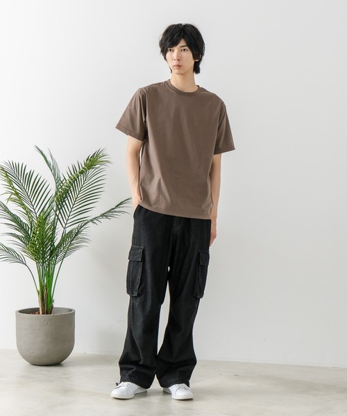 UNIIT（ユニット）の「【DISCUS/ディスカス】マルチファンクション パックTシャツ（Tシャツ/カットソー・メンズ・ブラウン/ホワイト/チャコールグレー/ブラック・X-LARGE/LARGE/MEDIUM）」の9枚目の写真