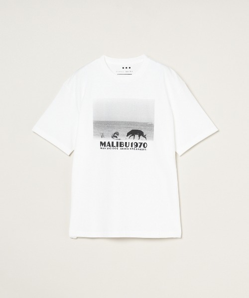 【お試し価格！】 unisex】グラフィックTシャツ（Tシャツ/カットソー）｜three トップス