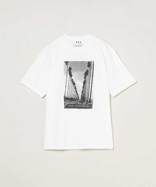 【大注目】 unisex】グラフィックTシャツ（Tシャツ/カットソー）｜three トップス