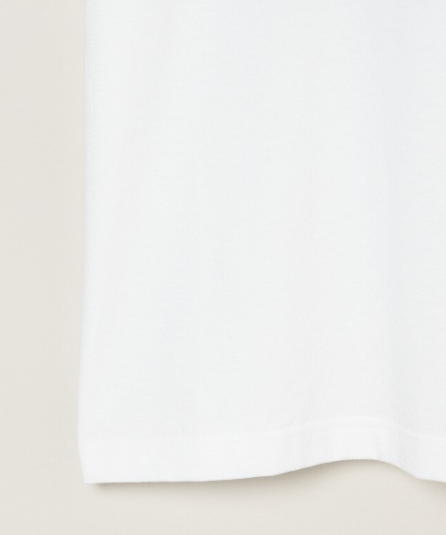 three dots（スリードッツ）の「【unisex】グラフィックTシャツ（Tシャツ/カットソー・レディース・ホワイト系その他/ホワイト系その他3/ホワイト系その他2/ホワイト系その他4・SMALL/MEDIUM/LARGE）」の9枚目の写真