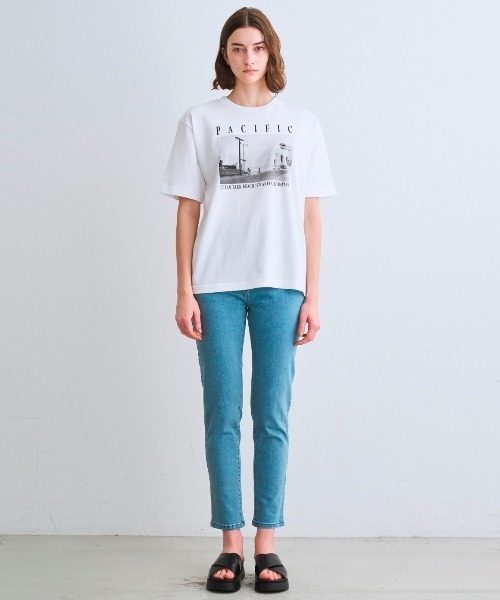unisex】グラフィックTシャツ（Tシャツ/カットソー）｜three