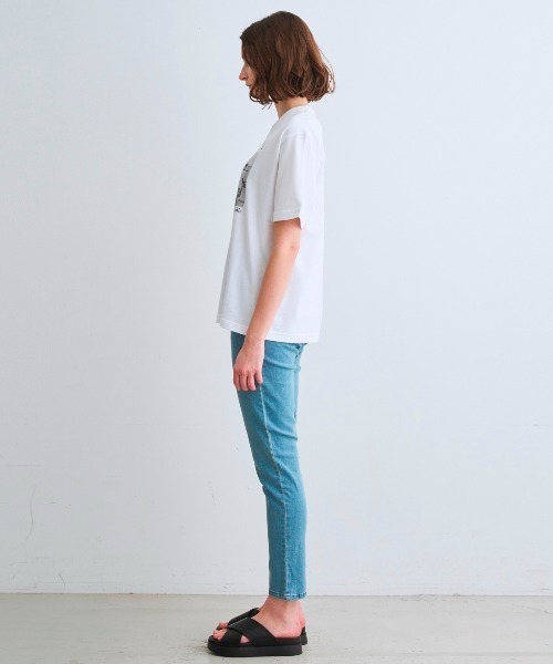 three dots（スリードッツ）の「【unisex】グラフィックTシャツ（Tシャツ/カットソー・レディース・ホワイト系その他/ホワイト系その他3/ホワイト系その他2/ホワイト系その他4・SMALL/MEDIUM/LARGE）」の18枚目の写真