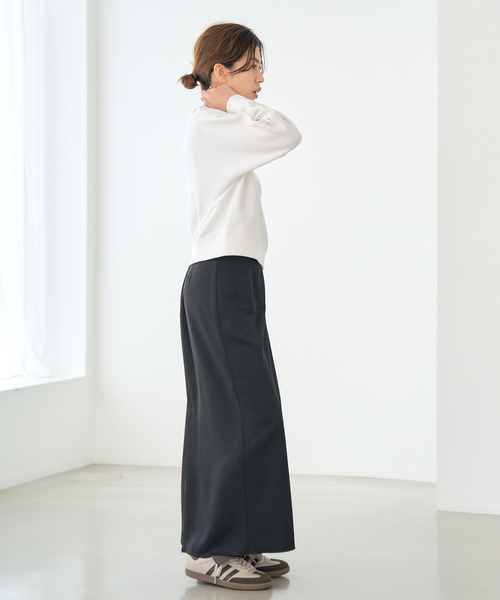 IENA（イエナ）の「《追加5》コットン裏毛クロップドプルオーバー（スウェット・レディース・ホワイト/ネイビー/グレー・FREE）」の21枚目の写真