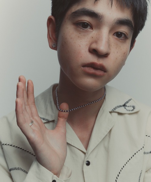 whoseA(フーシー)の「【silver925】GainNecklace/ガインネックレス(ネックレス・レディース・クリア/ブラック/ブルー・FREE)」の17枚目の写真
